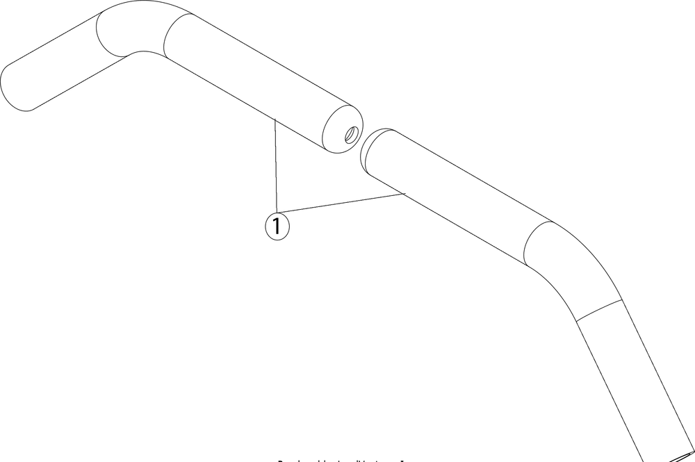 Grip Diagram and Parts List for Z-FORCELX54KW (17AIDAUC010)(2018) Cub Cadet Lawn Tractor